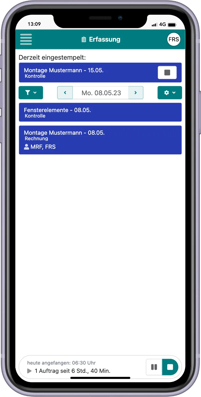 Zeiterfassung jetzt noch einfacher