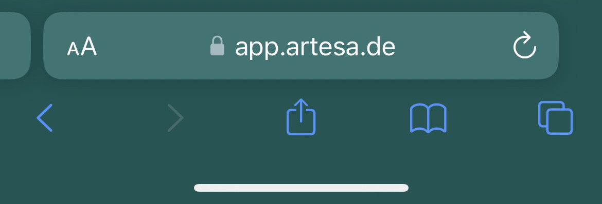 Link zur Artesa App